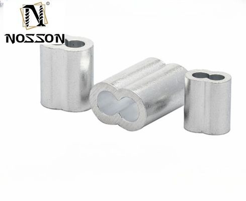ISO Standard ZINC PLATED Finish 500pcs/Box Fishing Crimps for Tackle Connectors in Aluminium Alloy Tube