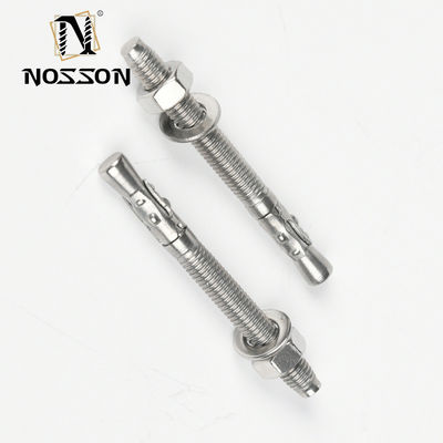 DIN Standard ZINC Finish 304 Stainless Steel Wedge Expansion Anchor Bolt for Customer Requirements