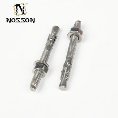 DIN Standard ZINC Finish 304 Stainless Steel Wedge Expansion Anchor Bolt for Customer Requirements