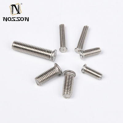 Copper Industry-Approved Stainless Steel Welded Stud Spot Welding Screw Bolt Fastener with Plain Finish