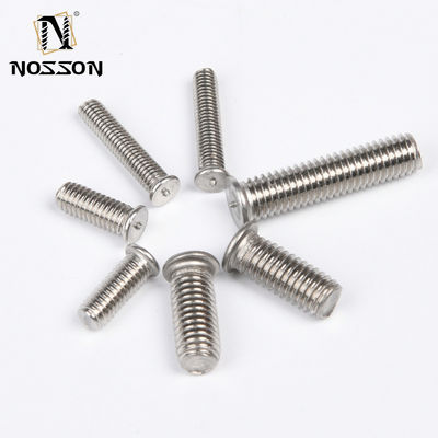 Copper Industry-Approved Stainless Steel Welded Stud Spot Welding Screw Bolt Fastener with Plain Finish
