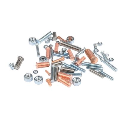 Standard DIN Customizable Planting Welding with Flat Head Seed Screws and Polishing Copper Plating
