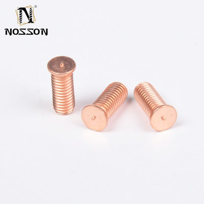 Standard DIN Customizable Planting Welding with Flat Head Seed Screws and Polishing Copper Plating