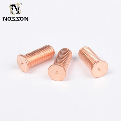 Standard DIN Customizable Planting Welding with Flat Head Seed Screws and Polishing Copper Plating
