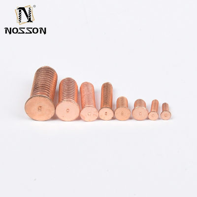 Standard DIN Customizable Planting Welding with Flat Head Seed Screws and Polishing Copper Plating