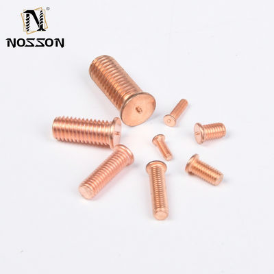 Standard DIN Customizable Planting Welding with Flat Head Seed Screws and Polishing Copper Plating