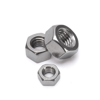 ZINC PLATED Finish Metric Hex Nut made of Stainless Steel 201/304/316 for Healthcare Application