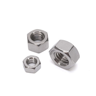 ZINC PLATED Finish Metric Hex Nut made of Stainless Steel 201/304/316 for Healthcare Application