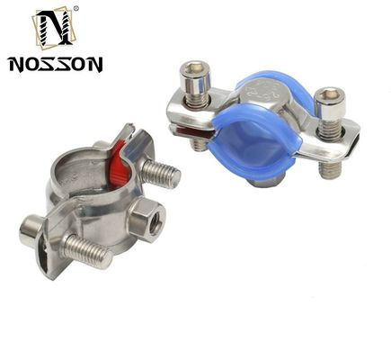 Standard Stainless Steel Nut Holder Support Loop Hose Clamp for ODM Customized Metric Measurement and Heavy Duty Support