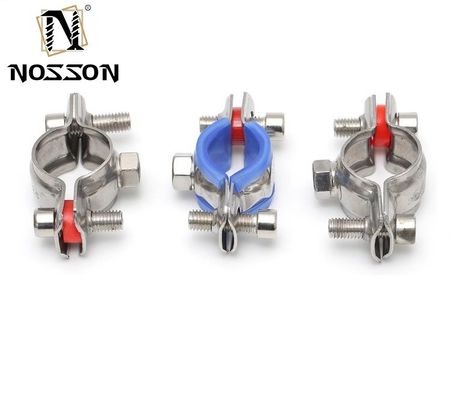 Standard Stainless Steel Nut Holder Support Loop Hose Clamp for ODM Customized Metric Measurement and Heavy Duty Support