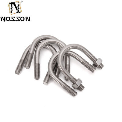 Stainless Steel 316 Flat Round Bending U Bolts DIN1142 Special for M3 M4 M5 M6 M8 M10 M12 M16 M20 ANSI/ASME