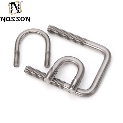 Stainless Steel 316 Flat Round Bending U Bolts DIN1142 Special for M3 M4 M5 M6 M8 M10 M12 M16 M20 ANSI/ASME