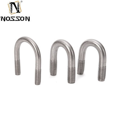 Stainless Steel 316 Flat Round Bending U Bolts DIN1142 Special for M3 M4 M5 M6 M8 M10 M12 M16 M20 ANSI/ASME