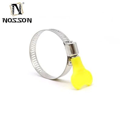 Instock Stainless Steel Butterfly Handle Hose Clamp for Pipe Clamps Type and Customized Support Metric Measurement System