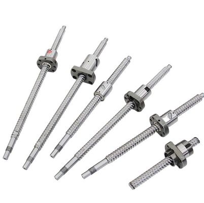Flanged Single Ball Nut Ball Screw SFU 2005 2505 for Metric Measurement System Precision C3 C5 C7 Left Hand Thread HIWIN