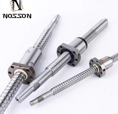 Flanged Single Ball Nut Ball Screw SFU 2005 2505 for Metric Measurement System Precision C3 C5 C7 Left Hand Thread HIWIN