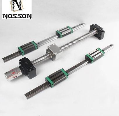 Flanged Single Ball Nut Ball Screw SFU 2005 2505 for Metric Measurement System Precision C3 C5 C7 Left Hand Thread HIWIN