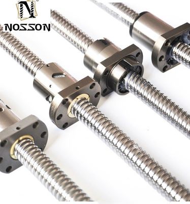 Flanged Single Ball Nut Ball Screw SFU 2005 2505 for Metric Measurement System Precision C3 C5 C7 Left Hand Thread HIWIN