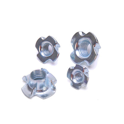 Chrome Plated Steel M3-M10 Oil Gas Measurement System Imperial Inch Blind Pronged Insert Speaker Nut