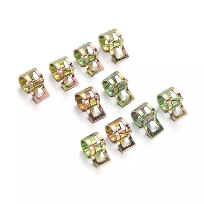 Stainless Steel Heavy Duty Clamp Metal Action Fue Spring Type Hose Clamp with ZINC Finish and Customized OEM Support