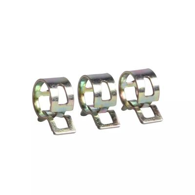 Stainless Steel Heavy Duty Clamp Metal Action Fue Spring Type Hose Clamp with ZINC Finish and Customized OEM Support