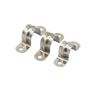 Metric Measurement System Heavy Duty U Type Hose Clamp for German Type Stainless Steel Pipe Clamp