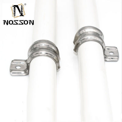 Metric Measurement System Heavy Duty U Type Hose Clamp for German Type Stainless Steel Pipe Clamp