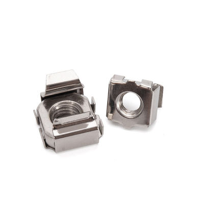 Imperial Measurement System M4 M6 M8 M10 Square Cage Nut Stainless Steel 201/304/316 for Healthcare Equipment Installation