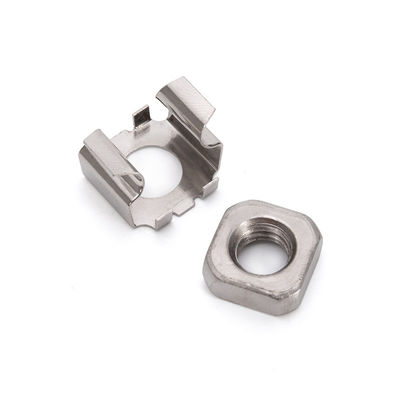 Imperial Measurement System M4 M6 M8 M10 Square Cage Nut Stainless Steel 201/304/316 for Healthcare Equipment Installation