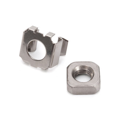 Imperial Measurement System M4 M6 M8 M10 Square Cage Nut Stainless Steel 201/304/316 for Healthcare Equipment Installation