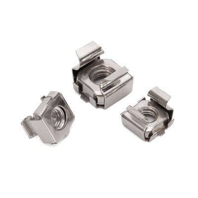 Imperial Measurement System M4 M6 M8 M10 Square Cage Nut Stainless Steel 201/304/316 for Healthcare Equipment Installation