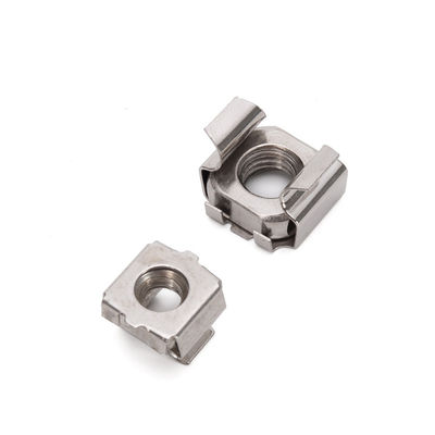Imperial Measurement System M4 M6 M8 M10 Square Cage Nut Stainless Steel 201/304/316 for Healthcare Equipment Installation