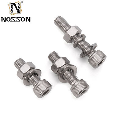 M2 M2.5 M3 M4 M5 M6 M8 M10 M12 M14 M16 M20 Stainless Steel Cap Head Titanium Allen Socket Hex Screws with BLUE DYED Finish