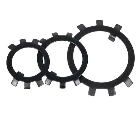 Plain Finish Carbon Steel Six Claw Washers with Eight Lock Anti-loose Lock Plate M6 M8 M10 M12M14 M16M18M20M22M24M27m30
