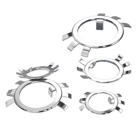 Plain Finish Carbon Steel Six Claw Washers with Eight Lock Anti-loose Lock Plate M6 M8 M10 M12M14 M16M18M20M22M24M27m30