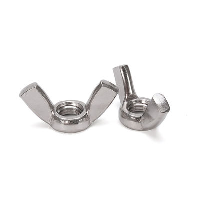 Galvanized Finish M6 DIN 315 Stainless Steel Wing Nuts for Imperial Measurement System Applications