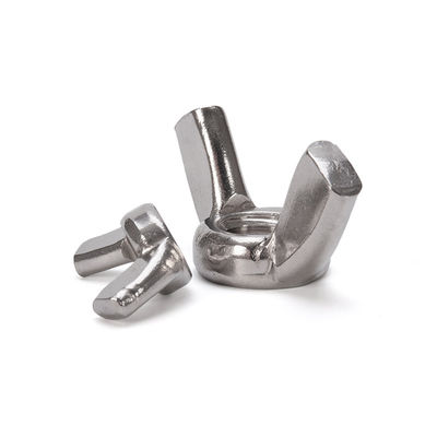 Galvanized Finish M6 DIN 315 Stainless Steel Wing Nuts for Imperial Measurement System Applications