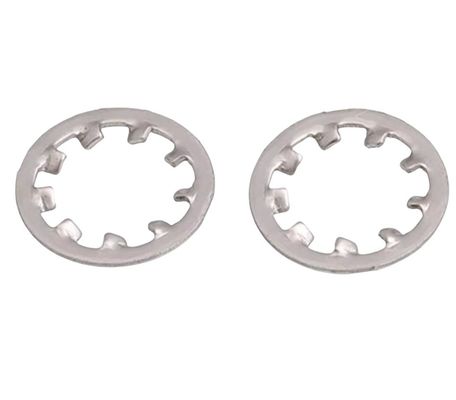Durable and Spring Stainless Steel Internal Serrated External Teeth Lock Washers for M6-M30 Fasteners in General Industry