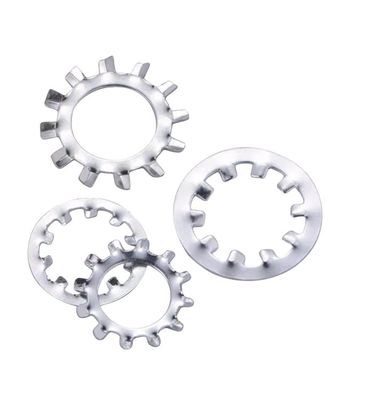 Durable and Spring Stainless Steel Internal Serrated External Teeth Lock Washers for M6-M30 Fasteners in General Industry