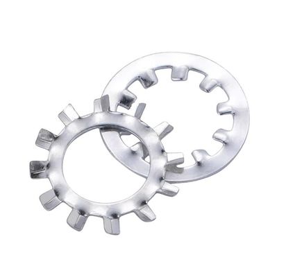 Black Finish Stainless Steel Lock Washers M6 M8 M10 M12M14 M16M18M20M22M24M27m30 with Serrated Teeth and Spring Style