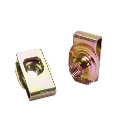 Oil Gas M4-M10 U Nuts Speed Clip Fastener 304 Stainless Steel U-shaped Clip Chimney Nut for Motorcycles and Cars Durable