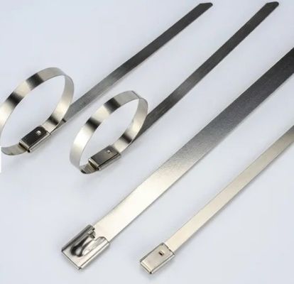 Multi Size Self-Locking Stainless Steel Cable Ties for High Strength Fastening in DIN Standard Applications