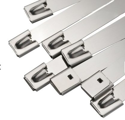 Multi Size Self-Locking Stainless Steel Cable Ties for High Strength Fastening in DIN Standard Applications