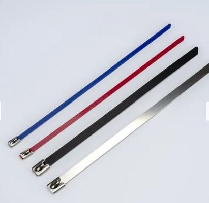 Multi Size Self-Locking Stainless Steel Cable Ties for High Strength Fastening in DIN Standard Applications