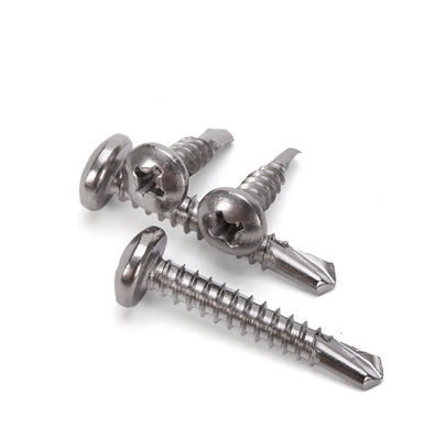 Metric ST3.9 ST4.2 ST4.8 ST5.5 ST6.3 Building Roofing Screw Galvanised Metal Hex Head Tek Wood Stainless Steel Self Drilling Screw