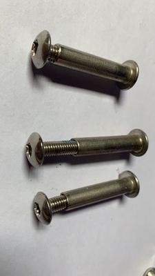 A2-70 Stainless Steel Pan Head Binding Post Barrel Nut Male and Female Screw