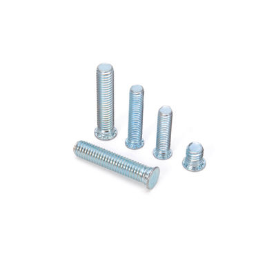 ANSI/ASME Standard Carbon Steel Galvanized Pressure Riveting Screws for Round Flush Head Self Clinching Brass Material