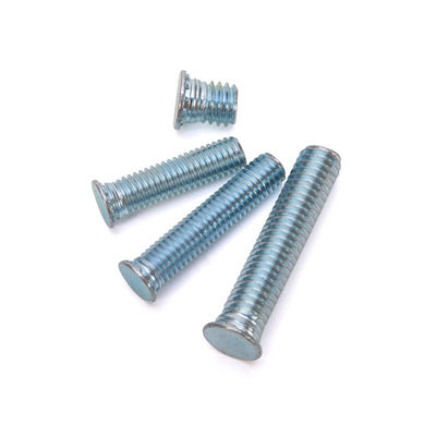 ANSI/ASME Standard Carbon Steel Galvanized Pressure Riveting Screws for Round Flush Head Self Clinching Brass Material