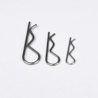 Custom Stainless Steel Spring Pins DIN94 R Clip Bright Finish for Single Locking Customized Design