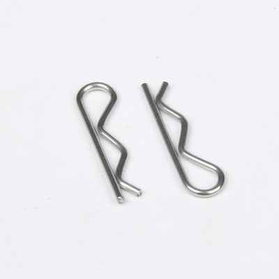 Custom Stainless Steel Spring Pins DIN94 R Clip Bright Finish for Single Locking Customized Design